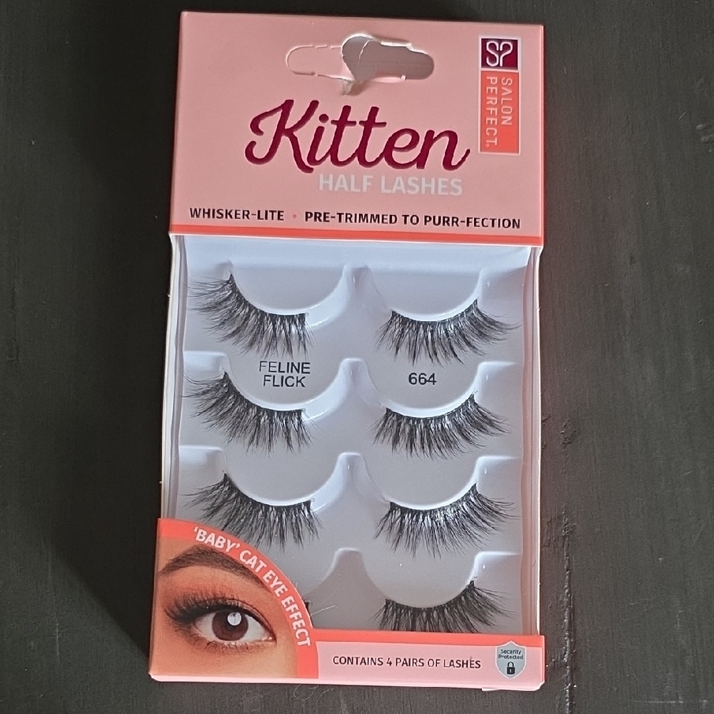 Kitten Half Lashes - Black